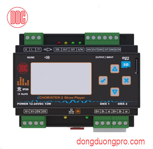 Musical DMX show controller iChorister - Bộ điều khiển nhạc nước DMX iChorister chuyên nghiệp