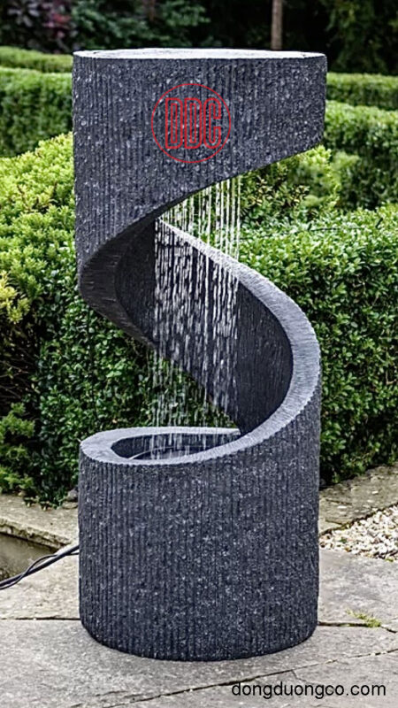 Đài phun nước sân vườn phong thủy