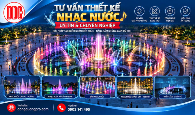 Tư vấn thiết kế nhạc nước