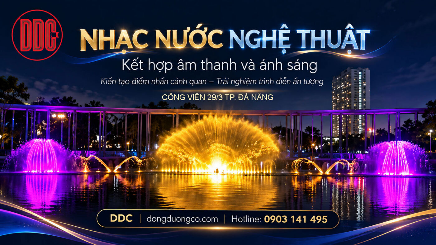 Nhạc nước công viên 29/3 Đà Nẵng