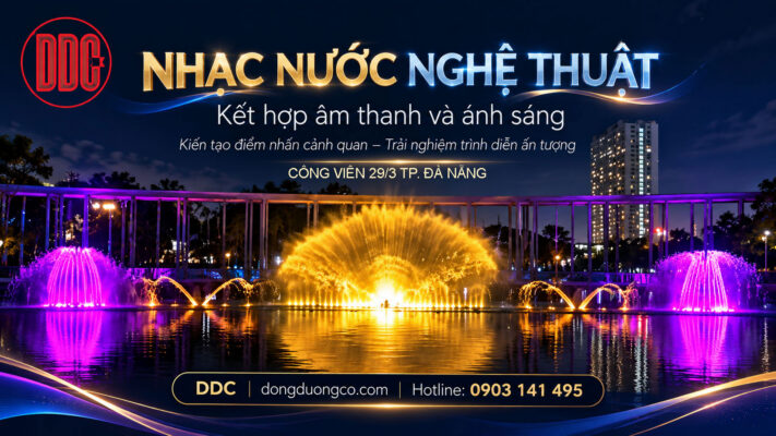 Nhạc nước công viên 29/3 Đà Nẵng